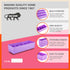 Stomo Dori Multi-Purpose Stackable Drawer Organizer For Home | Lavender - Set of 8